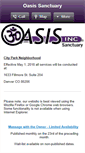 Mobile Screenshot of oasisincsanctuary.com
